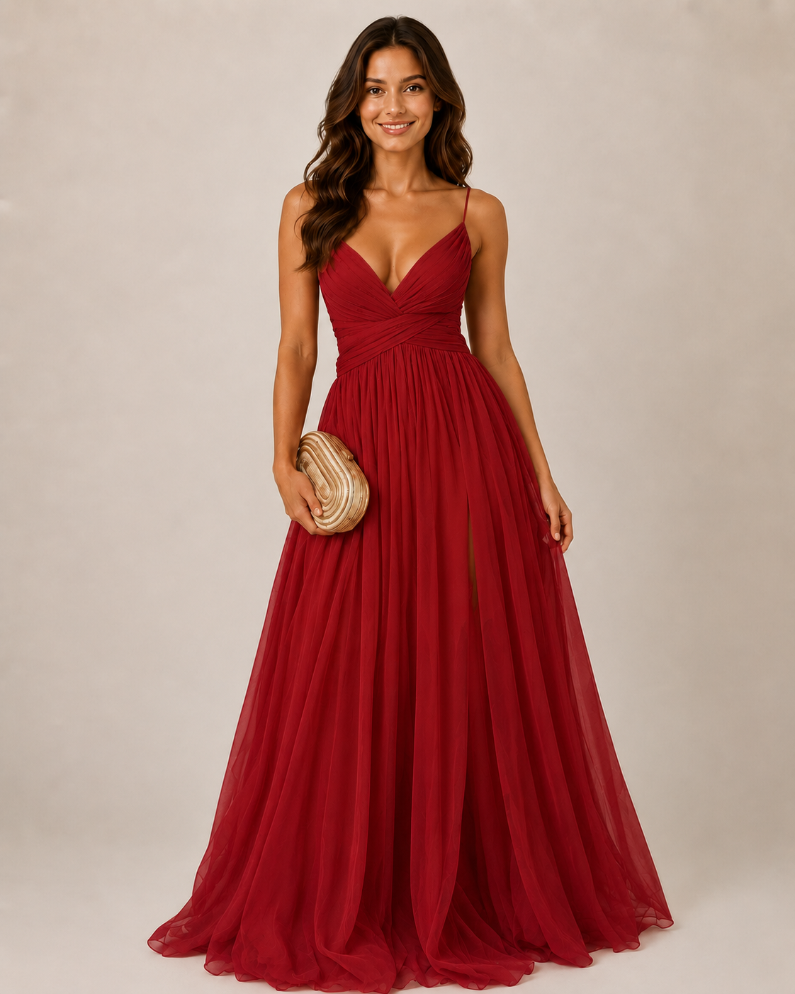 Camille | Fließendes Midi-Sommerkleid