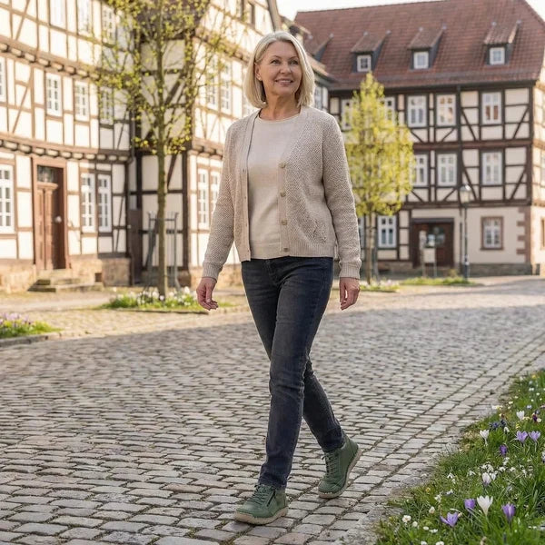 IRIS - Komfortable orthopädische Sneaker mit Reißverschluss
