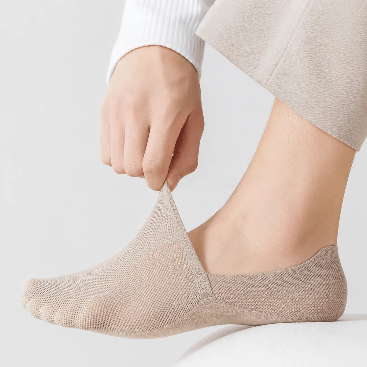Unsichtbare Sneaker-Socken (4er-Pack)