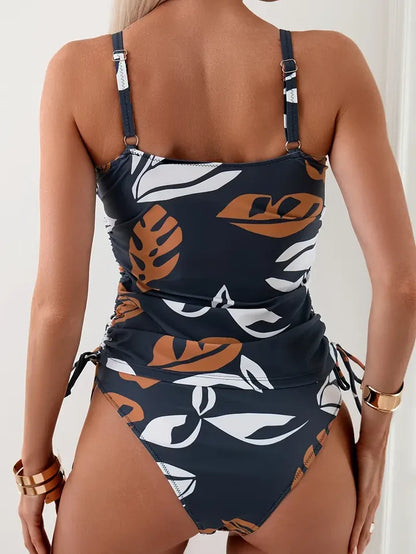 Maya | Damen-Tankini mit Tropenmuster