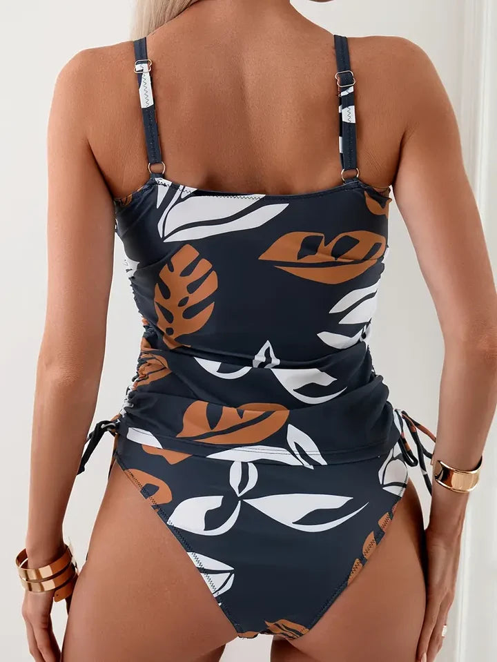 Maya | Damen-Tankini mit Tropenmuster