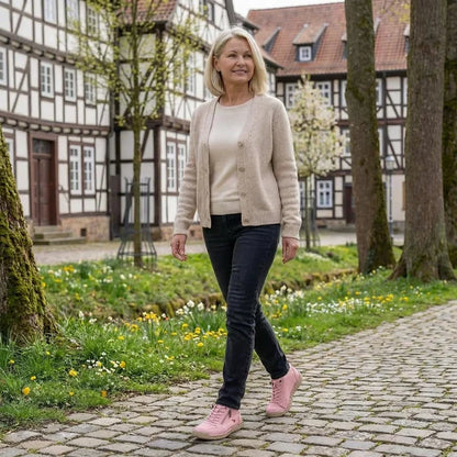 IRIS - Komfortable orthopädische Sneaker mit Reißverschluss
