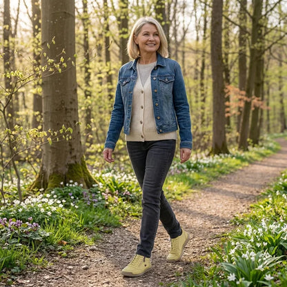 IRIS - Komfortable orthopädische Sneaker mit Reißverschluss