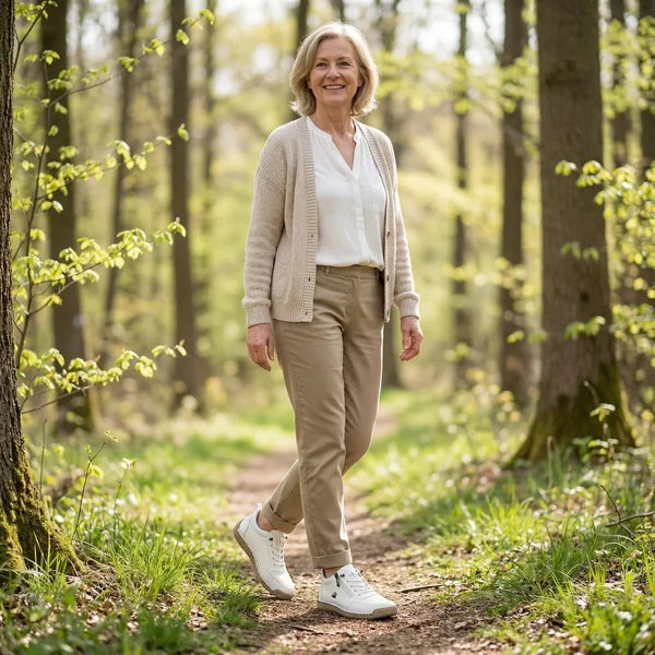 IRIS - Komfortable orthopädische Sneaker mit Reißverschluss